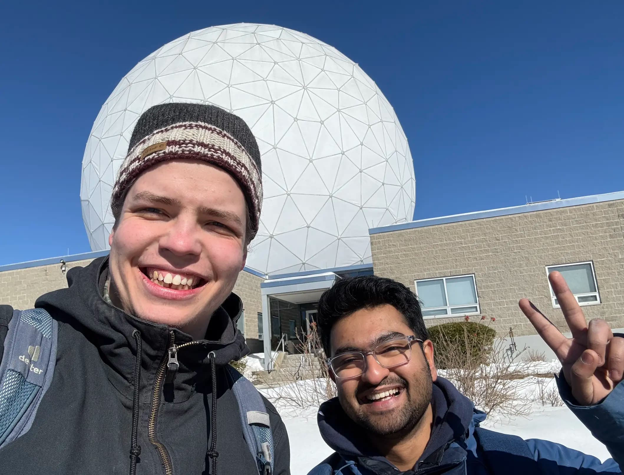 Mayukh Bagchi at Haystack Observatory