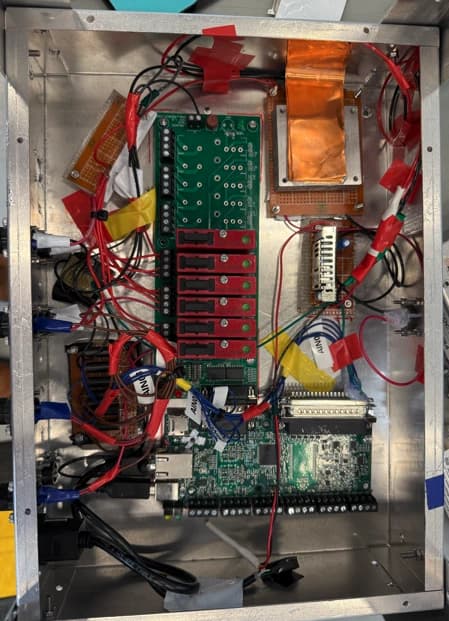 Power Breakout Board system with LabJack control and current sensing