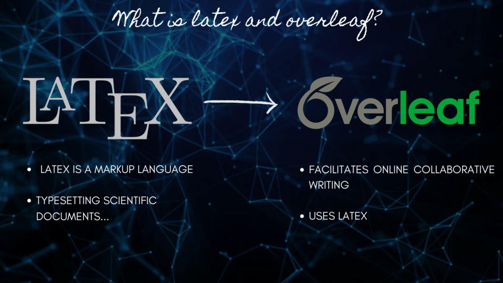 What is overleaf? How to write a thesis?